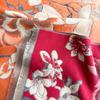 Autumn and Winter Jacquard Scarf Femininity Magnolia Imitation Cashmere Shawl Thickened Warm Scarf