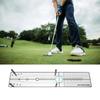   Putting Alignment Mirror with Putter Line Acrylic Foldable   Alignment Tool for Training Practice Indoor Outdoor