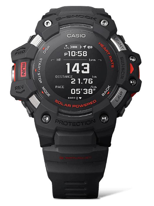 Casio G-SHOCK Men's Stainless Steel 200M Water Resistant Digital Shock Resistant Quartz Watch GBD-H1000-8