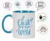 Inkdotpot Create Your Own World  11 Oz  Ceramic Coffee  Mugs Inspirational Quotes Gift For Co-Worker Boss