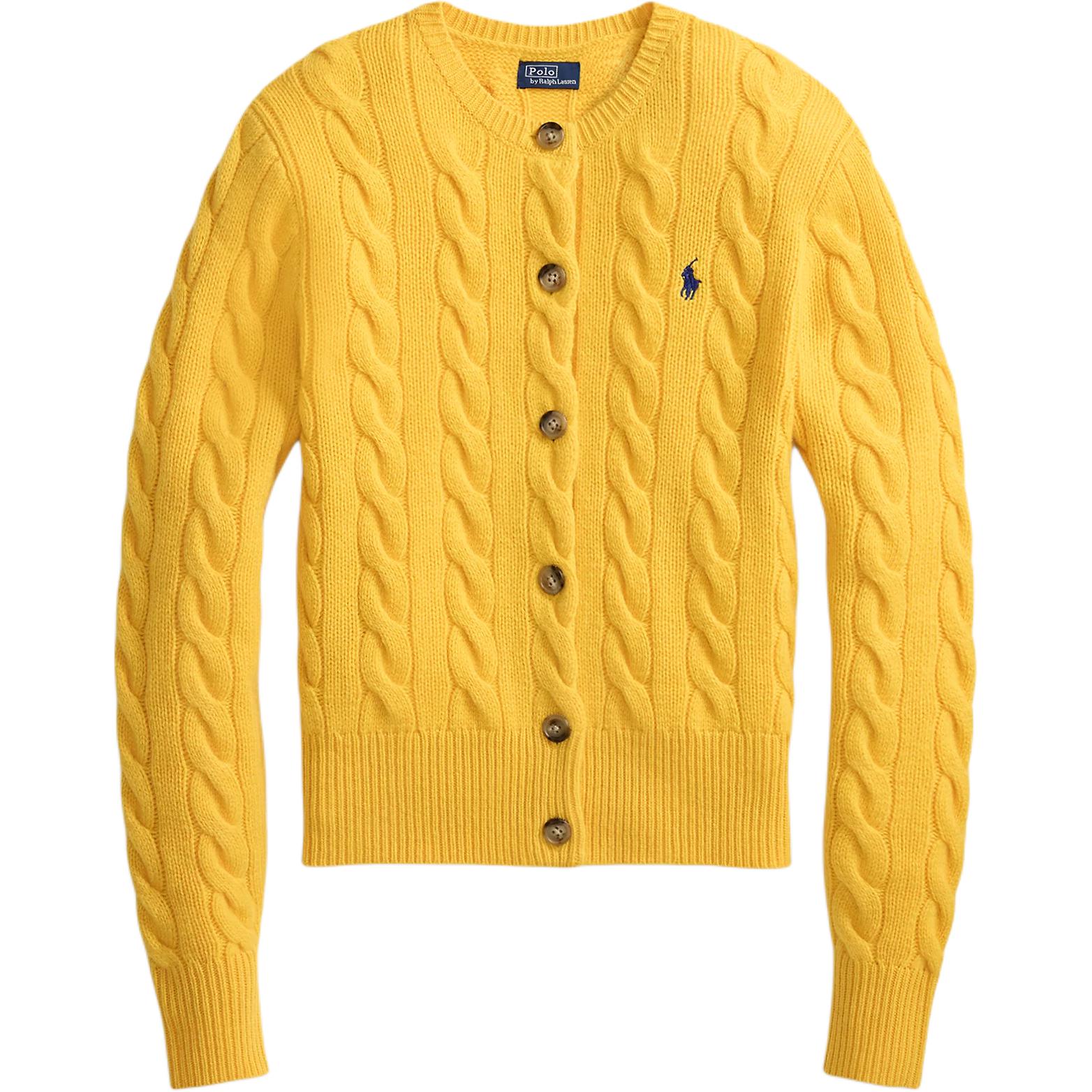 

Polo Ralph Lauren Вышитый вязаный свитер с косами Женский свитер 211972104-009 S