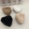 Stylish Plush Cats Ear Hair Clips Unique Cats Ear Hair Clips Soft Nonslip Bangs Claw Clips for Women Decoration