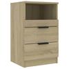 Nightstand Sonoma Oak Particleboard