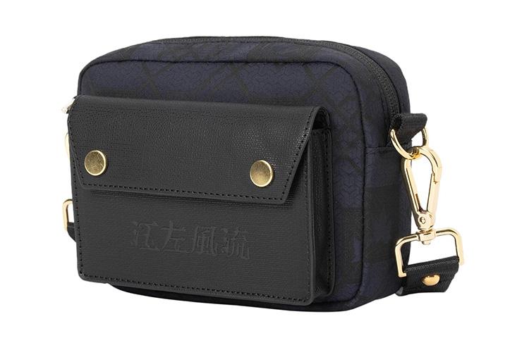 Li Ning Badfive Fabric Shoulder Bag, Crossbody Bag Regular Unisex Black ABDR514-1