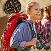 1Pc 3 In 1 Double Sided Mini Compass Carabiner Keychain With Compass Thermometer Outdoor Hiking Survival Zinc Alloy Key Ring