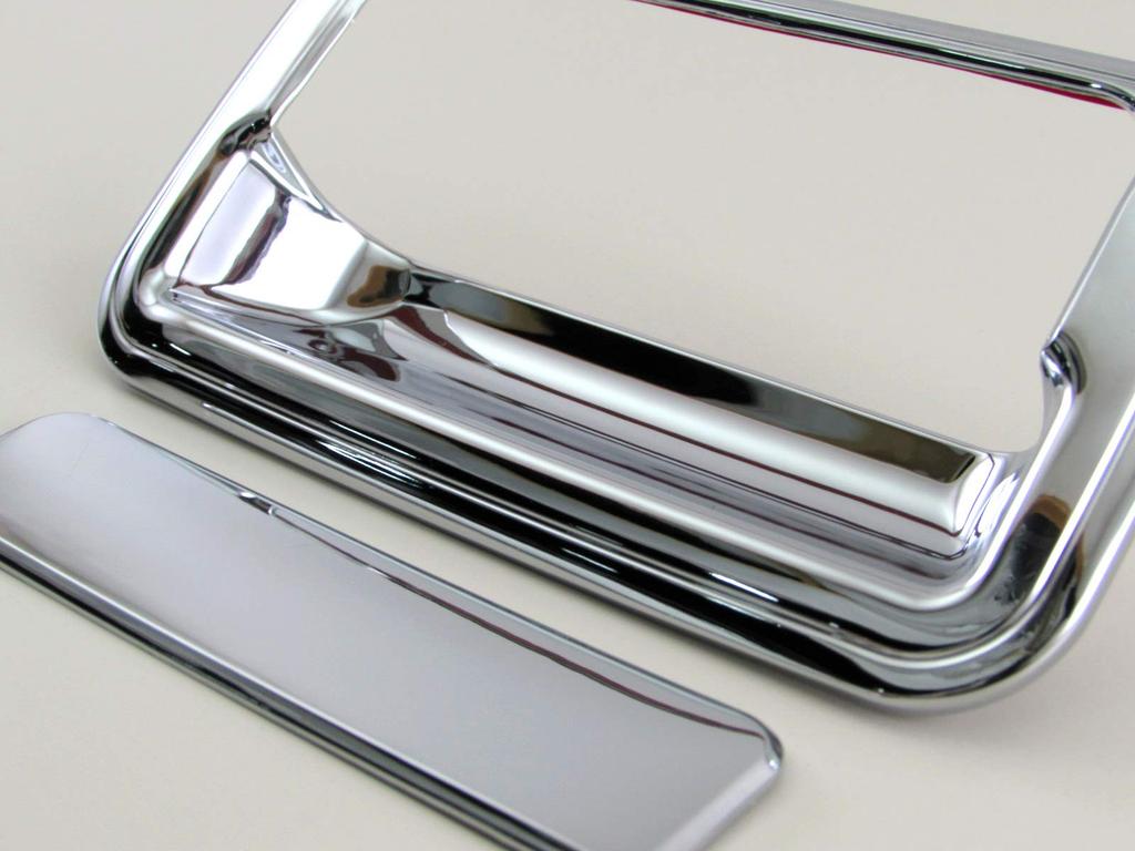 BRIGHTZ Jimny L JB23W Chrome Door Handle Covers and Rear Hatch Knob Plate Set [REA-DHC-024] JB23 JB B23 23 Jimny L 30987