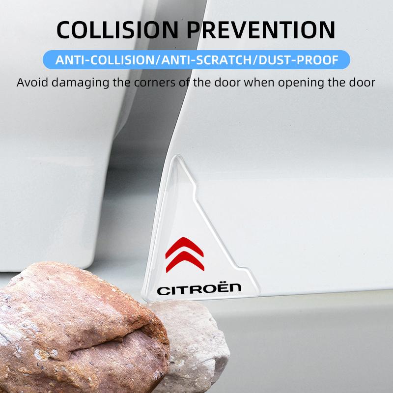 Car Door Corner Cover Anti-collision Protection Auto Door Corners Guard For Citroen C4 C5 C3 C2 C1 C4L Picasso Car Accessories