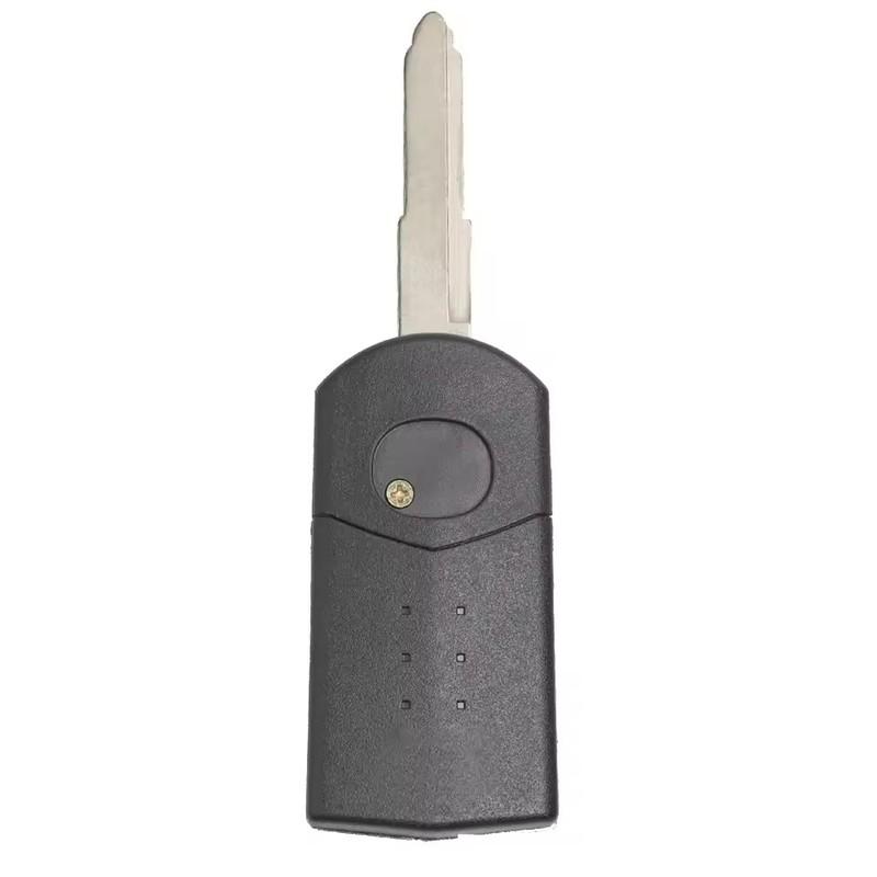 Keyecu SKE126-01 SKE126-A1 2 Buttons 433MHz 4D63 Chip For Mazda 2 3 5 6 MX5 RX8 CX7 2007 2008 2009 2010 Flip Remote Car Key Fob