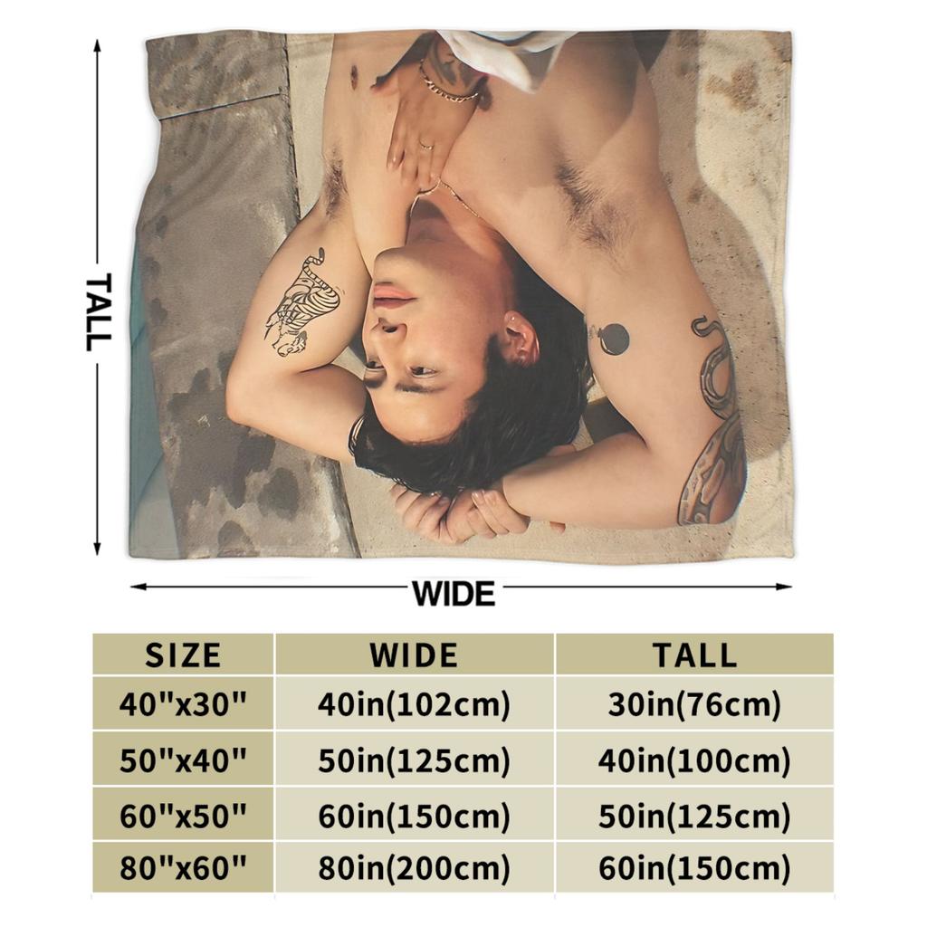 Soft Blanket Travel Hudson Williams Connor Storrie Heated Rivalry Throw Blanket Flannel Bedspread For Bedroom Sofa Bed Cover