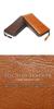 Black Adult Genuine Leather Cowhide Long Wallet Wallet Tochigi Leather Tochigi Leather Long Wallet Round Zip Round Zipper Long Wallet Large Capacity