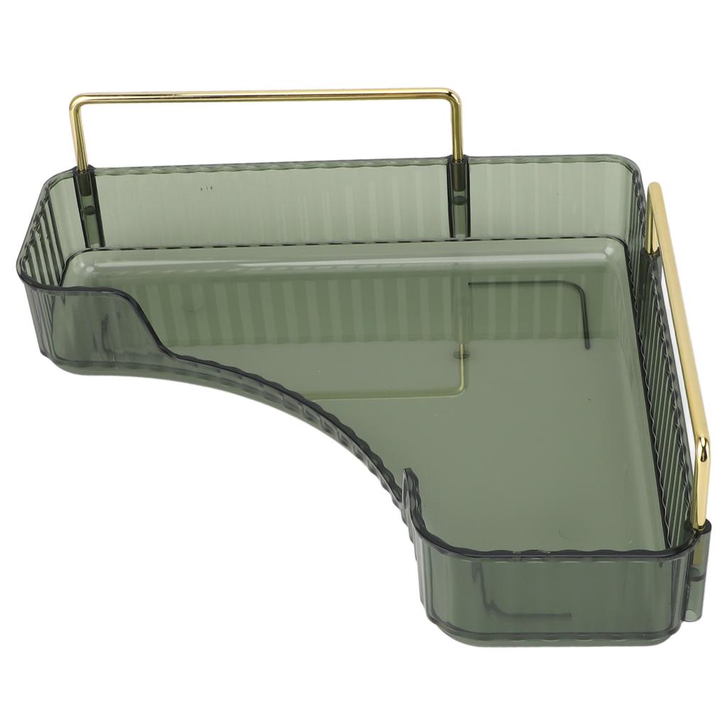 Corner Counter Organizer Tray Large Capacity Multifunction Space Saving Corner Storage Tray for