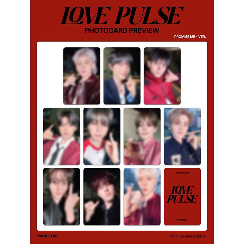 

[Попереднє замовлення] TREASURE 3-й МІНІ-АЛЬБОМ [LOVE PULSE] TEUME Ver (Онлайн-вигода)