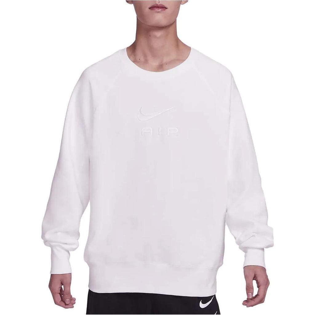 Nike Sweatshirts Men's White Crew Neck Moderate Other (Unisex) Sweatshirts DV9830 100