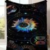 1 Stück Astrologisch Bedruckte Decke, Decke im Zeitgenössischen Stil, Weiche und Bequeme Decke, Reise Sofa Bett, Büro Heimdekoration