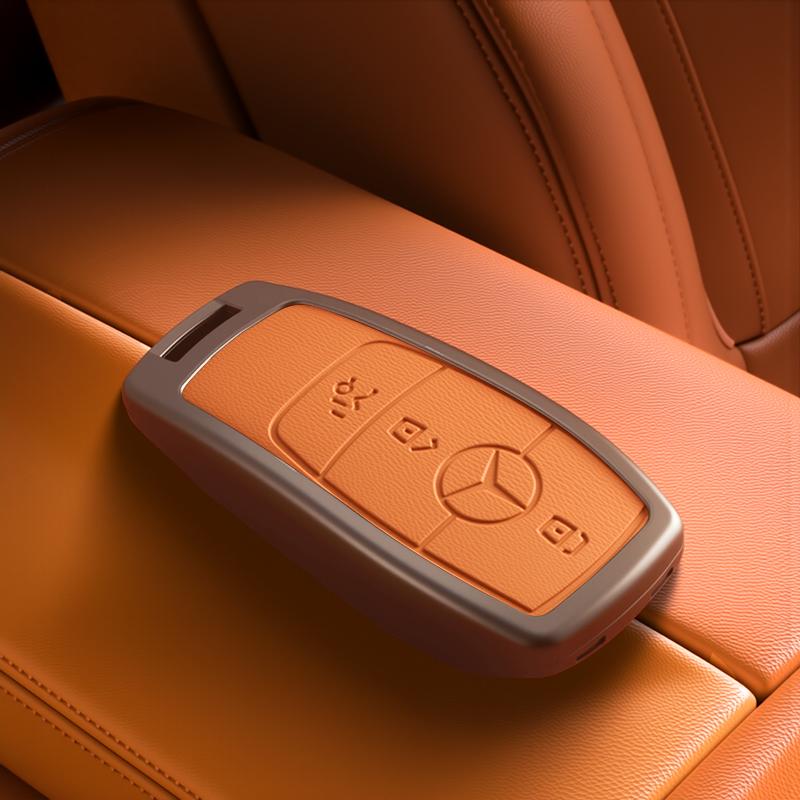 For Mercedes Benz A B C E S G GLB GLC GLE Class GLS W177 W205 W213 W222 G63 X167 E200 E300 AMG TPU Car Key Cover Case Fob Holder IJ1