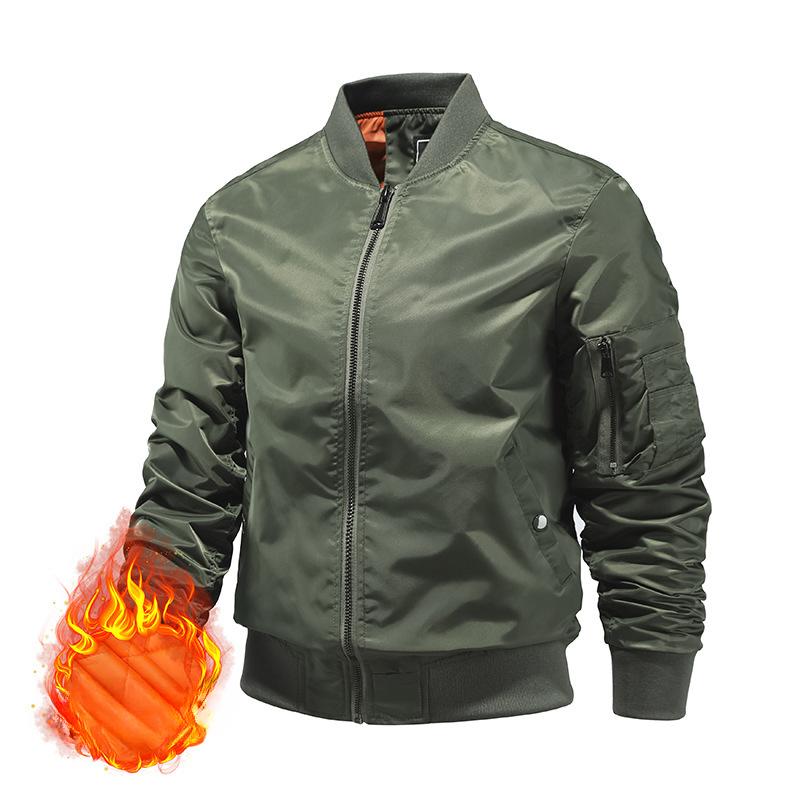 Embroidered Coat with Cotton Air Force Coat Ma1 Bomber Jacket Men's Flight Jacket
