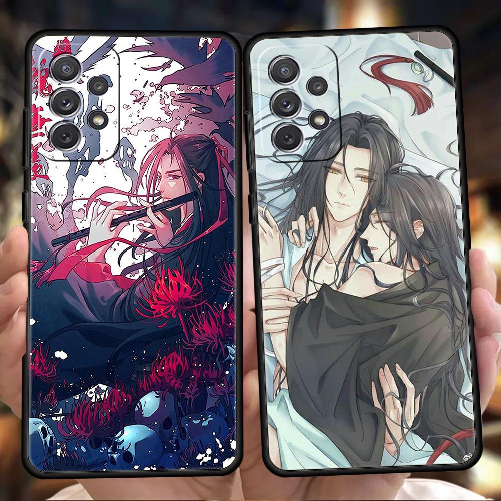 Mo Dao Zu Shi Phone Case for Samsung Galaxy A15 A14 A25 A54 A34 A51 A71 A72 A73 A32 A52 A52S A11 A21S A31 A41 5G Soft Shell Bags