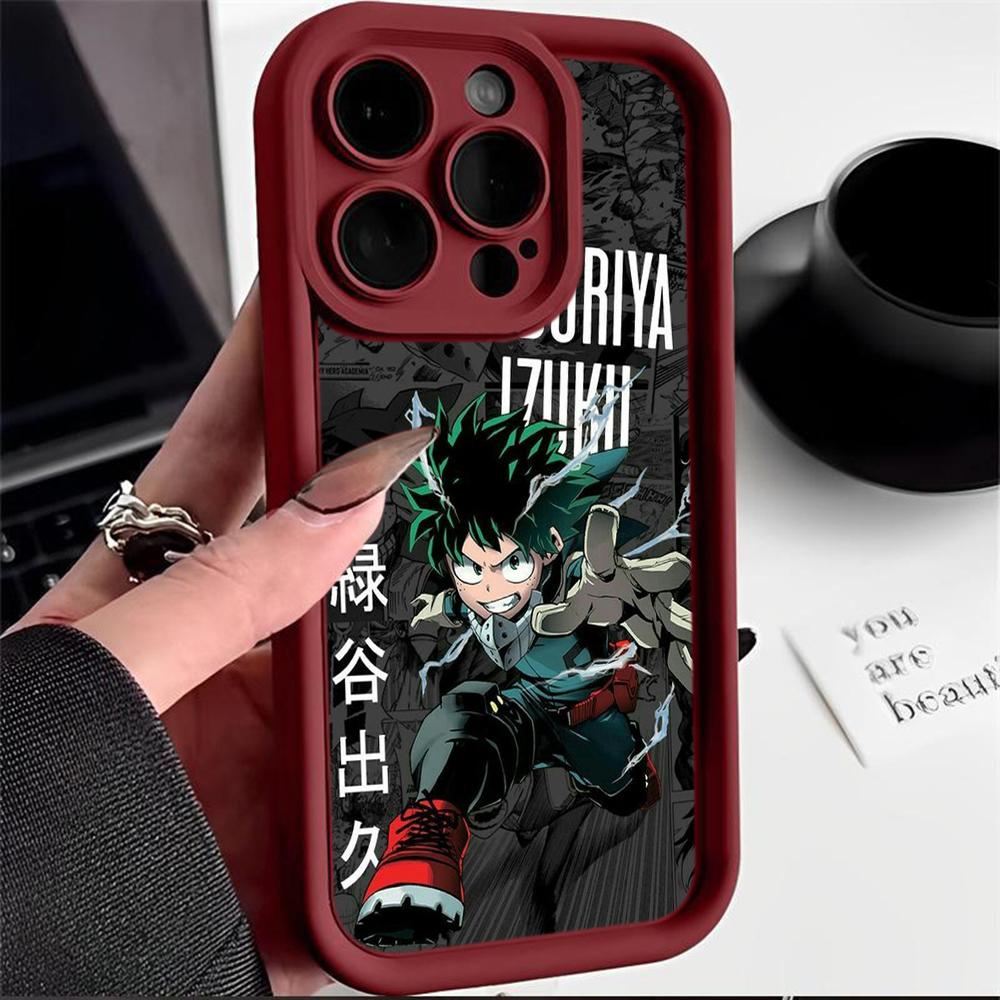 

Ангельське око М’який ТПУ чохол для телефону Samsung A30 A50 A13 A23 A53 A14 A24 A34 A54 A15 A25 A35 A55 S20 S23 FE S24 Ultra Ae54 Аніме My Hero Academia Art Samsung M54 5G