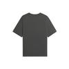 Li-Ning Badfive All-Out War Series SS22 Abstract Front Print Round Neck T-Shirt Men Tops Gray AHSS735-5