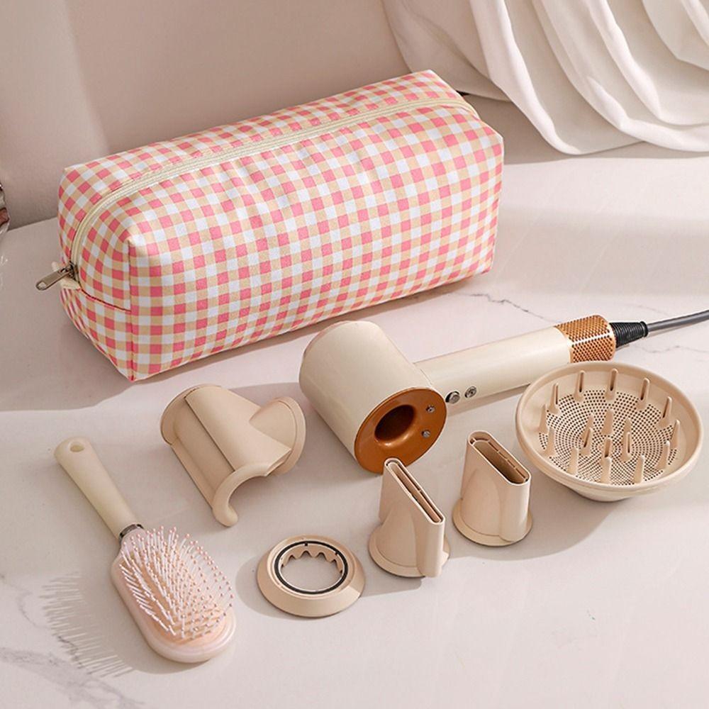 Large Capacity Curler Storage Bag Soft Hair Air Wrap Dryer Case Hair Dryer Storage Bag Travel Use