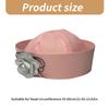 3D Camellia Captain Hat Costume for Women Teenagers for Sailor Party Wear Girl Costume Cosplay