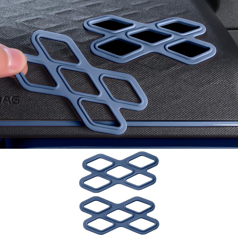 For BYD Dolphin Surf/Mini Atto 1 Interior Accessories Center Console Decorative Sticker Air Vent Trim Frame Dashboard PanelGood product