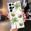 Phone Cover Case for Samsung Galaxy S26 Note 20 Ultra 10 S22 FE S21 S23 Ultra S25 Edge S20 Plus S24 Simple Coconut