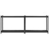 Storage Shelves 4 Tier Adjustable Heavy Duty Garage Shelving Unit 2400 lbs