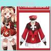 Authentic Genshin Impact Klee Cosplay Full Set Costume With Detailed Party Outfit