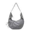 Vintage Plaid Single Shoulder Bag Large Capacity Crossbody For Casual Travel