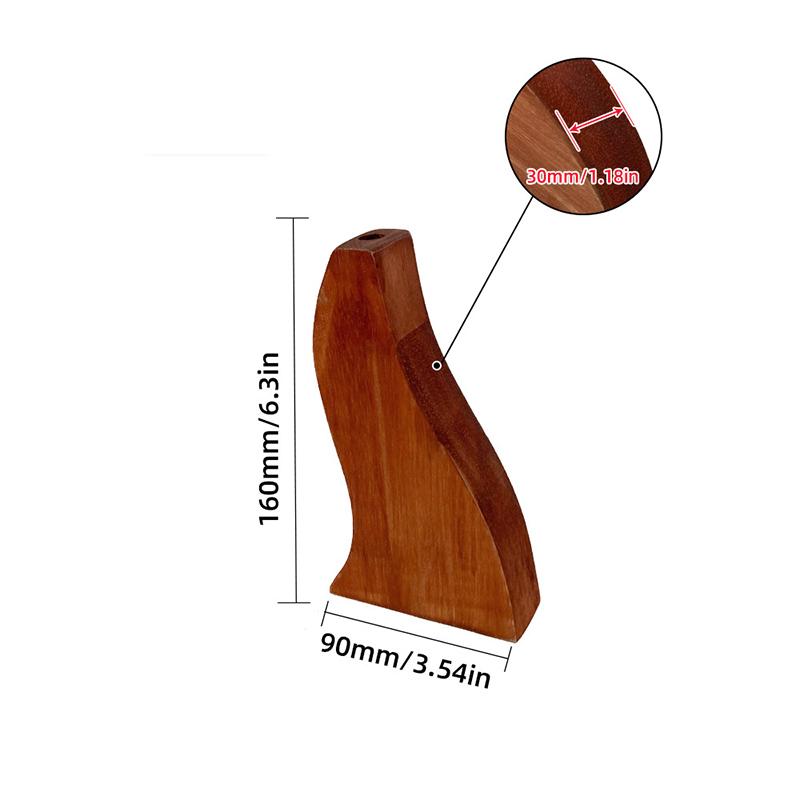 Handgefertigte Blumenkunst Schreibtischornamente Vase Heimdekorationen Holz Retro Natürliche Materialien Dekorativ 4 Stile