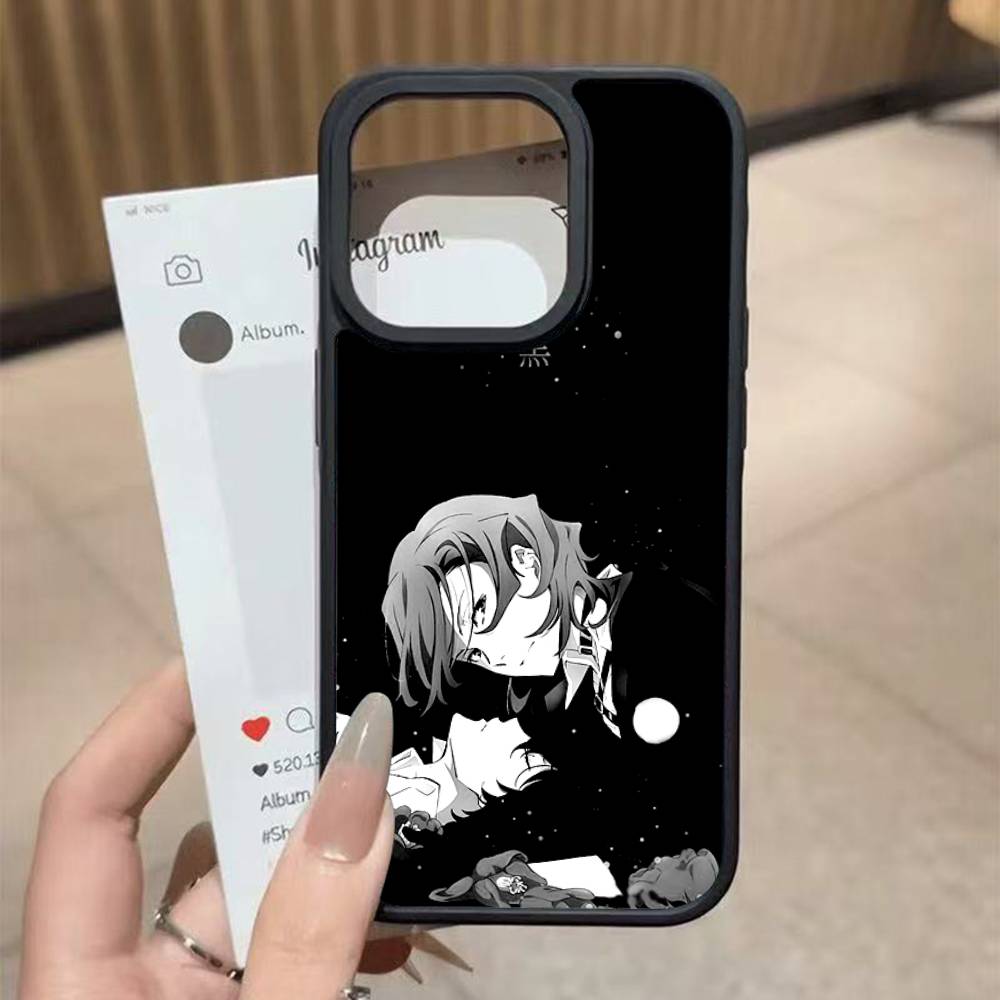 Anime Bungo Stray Dogs Dazai Osamu For iPhone 17 16 Pro Max Air 13 12 Mini 14 15 Plus 11 PC+TPU Back Cover