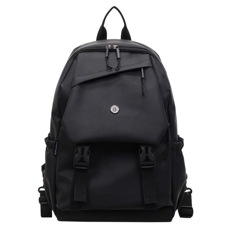 

Minimalist Solid Color Backpack: Lightweight, Versatile Style for Travel or School, Wear as Backpack or Crossbody.