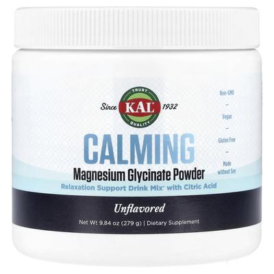 Calming Glycine Magnesium Powder, Unflavored, 279G(9.84Oz)
