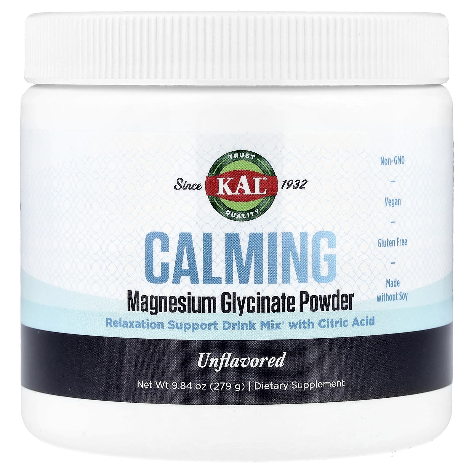 

Calming Glycine Magnesium Powder, Unflavored, 279G(9.84Oz)