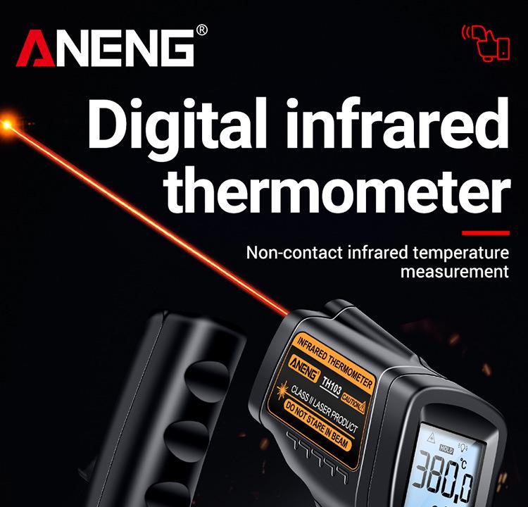 ANENG TH103 High-Precision Infrared Thermometer for Industrial and Commercial Use