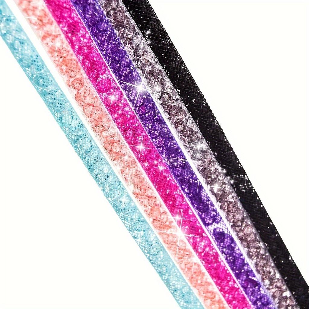 1pc Sparkling Neck Lanyards for Mobile Phone Holder Rhinestones Necklace Retractable Neck Lanyard Eyeglass Holder Lanyard