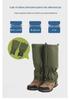 600D Oxford Waterproof Hiking & Skiing Gaiters: Snow & Sand Protection Leggings