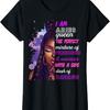 Black Woman Princess And Warrior Aries GIrl Black Woman T-Shirt