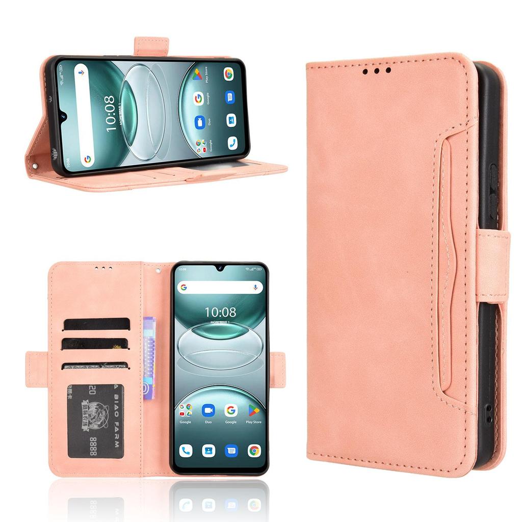 Flip-Cover für Umidigi G100 / Umidig G100A PU-Leder Rundumschutz Robuste Retro-Telefonhülle