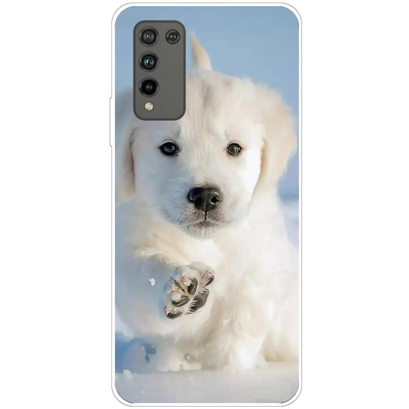 Für Huawei Honor 10X Lite Hülle Silikon Weich Niedlich Tier Handyhülle für Honor 10X Lite Hülle Honor10X 10 X Lite Fundas 6,67 Zoll