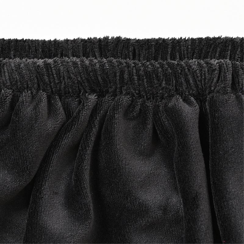 Κάλυμμα Σκαμπό Τετράγωνο Περιστρεφόμενο Σκαμπό Μπαρ Καρέκλα Κάθισμα Βελούδινο Προστατευτικά Καλύμματα για Καρέκλα Ύψους Πάγκου Μεσαία Χαμηλή Πλάτη Διακοπές