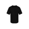 T-shirt nera a maniche corte adidas originals da uomo CW1211