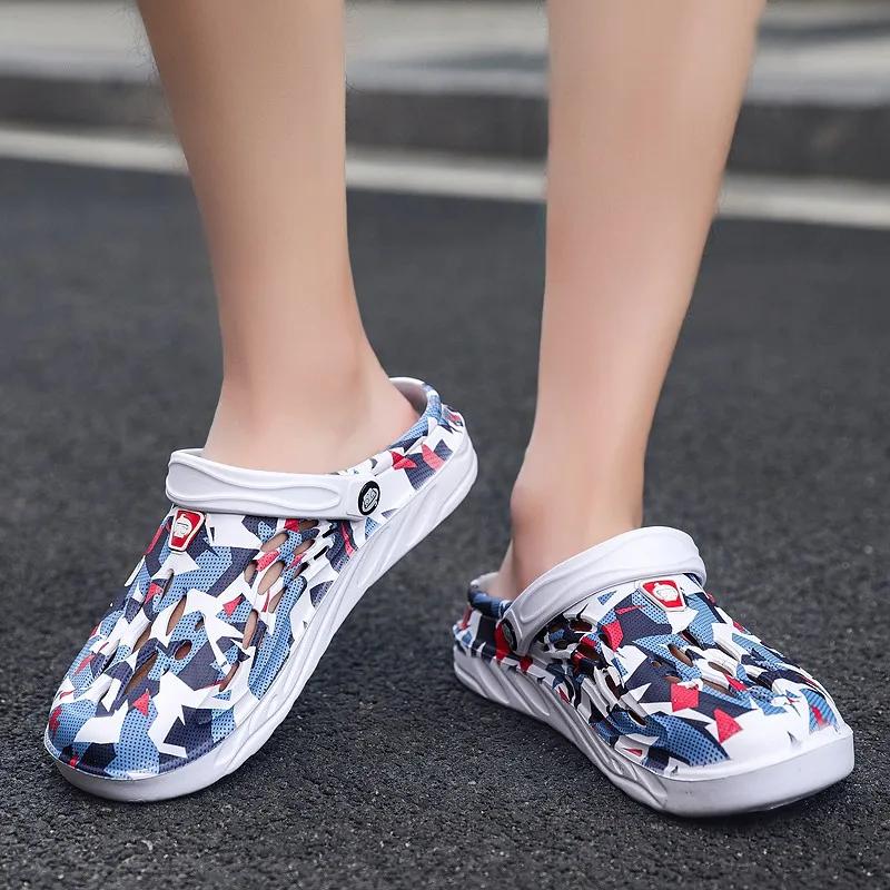 Men's Summer Sandals Slippers House Man Cheap Shoes Liquidation Luxury Man Sandal Shose Brand Replica Beach Water Shoes Slipers