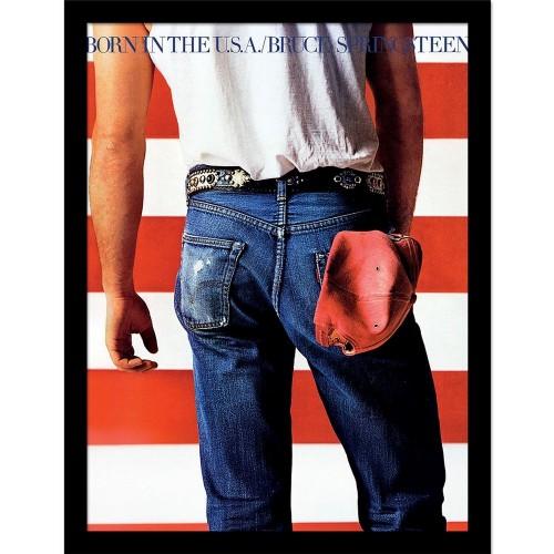 Bruce Springsteen Born in the USA Framed Poster