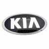 QZGF3 ABS Car Front Emblem Rear Trunk Sticker Badge for KIA Sportage K3 K4 K5 KX3 Picanto Rio Ceed Cerato Soul Stonic CARNIVAL Styling