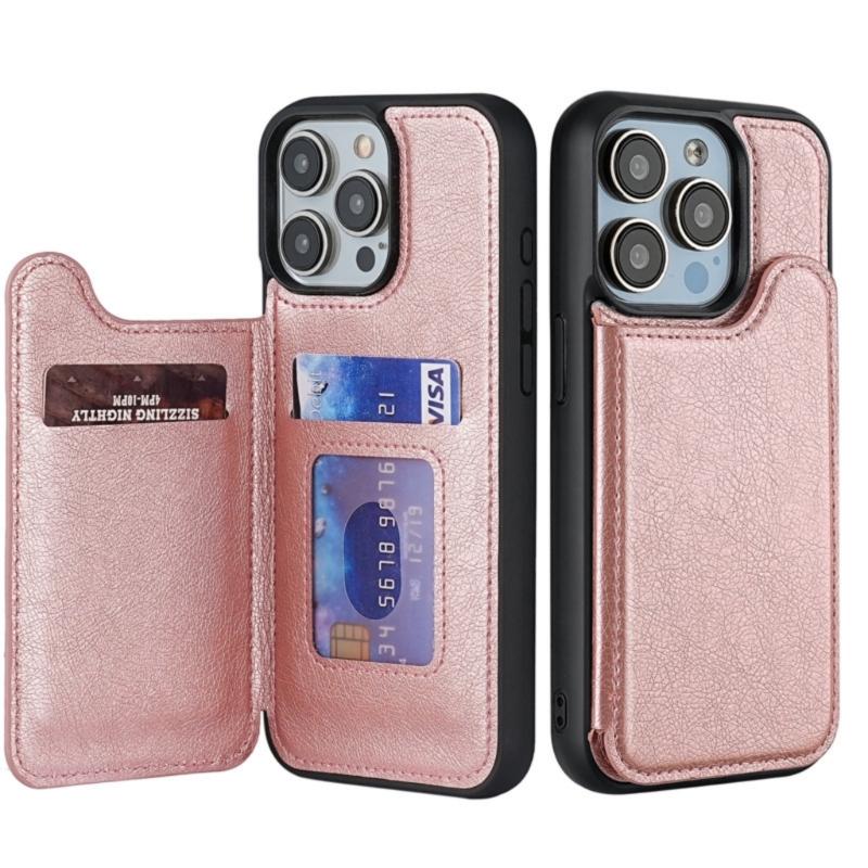 Magnetic Closures Wallet Phone Case Featuring Card Slot Magnetic Card Slot Flip Cover Protective Case for Phone  16