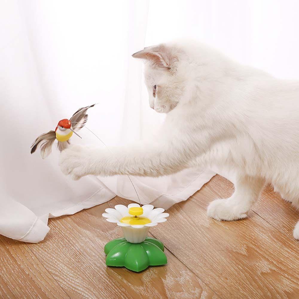 Play For Cat Dog Kitten Catch Pet Supplies Pet Teaser Toys Cat Training Toys Rotating Cat Toy