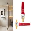 Hose Barb Shut off Ball Valves Leakproof Fitting Universals PEX B Pipe Valves Flows Control For Home Industrial Use