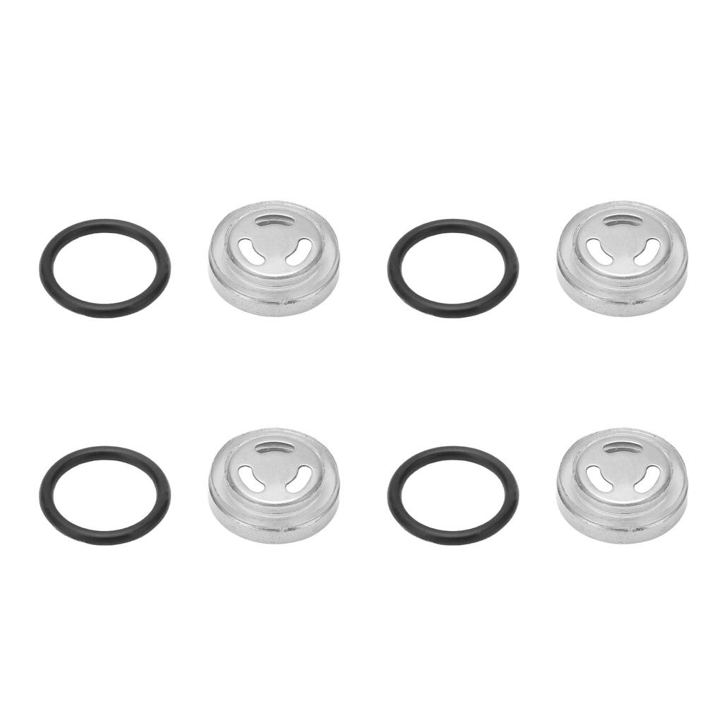 4 Pcs Brake Master Cylinder Reservoir Sight Gasket Set Motorcycle Accessory for Scooter ATV Dirt Bike